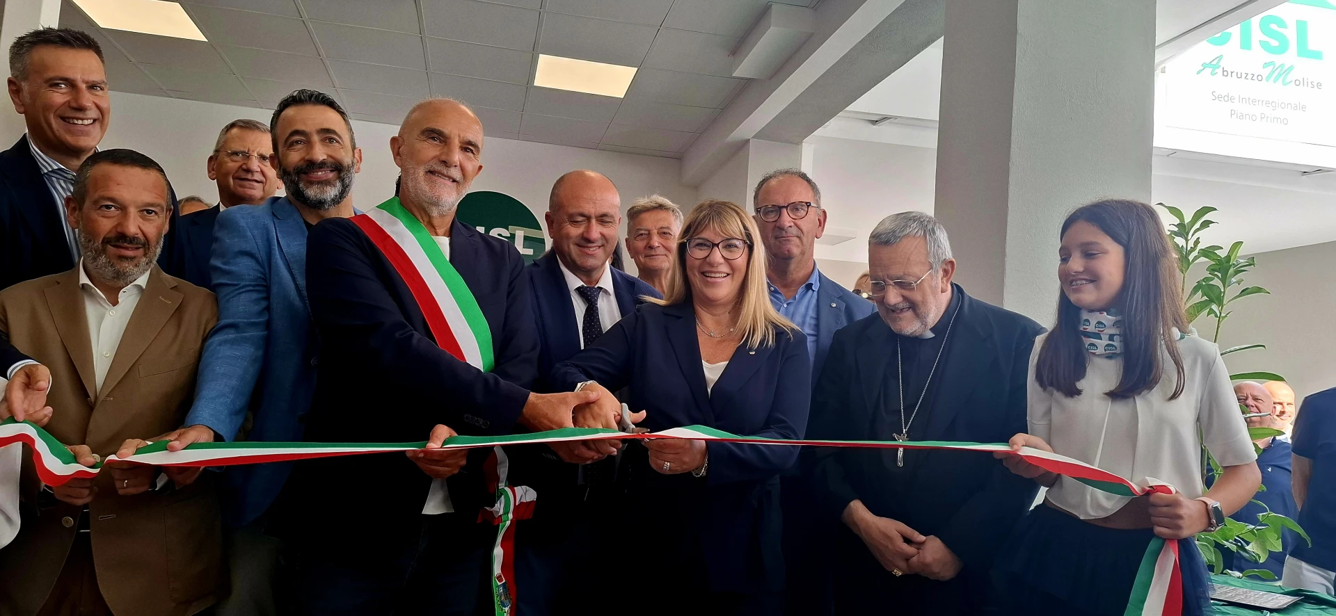 Cambio di sede per la Cisl AbruzzoMolise e la CISL  Pescara: dopo anni si spostano in un’unica sede in Viale Pindaro a Pescara